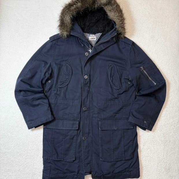 타미힐피거 데님 00's 카고 유틸리티 파카 PN6243   