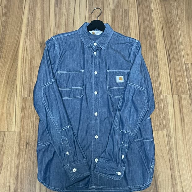 CARHARTT 칼하트 motor 스티치 데님 셔츠