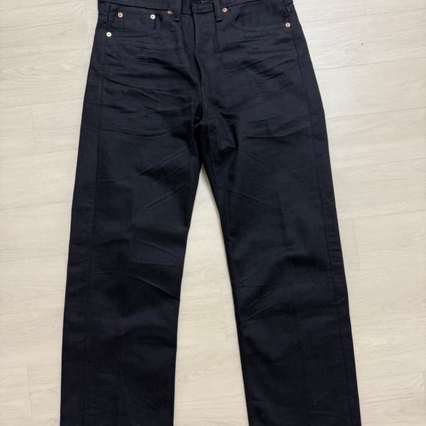 RRL 빈티지파이브포켓 블랙온블랙 31