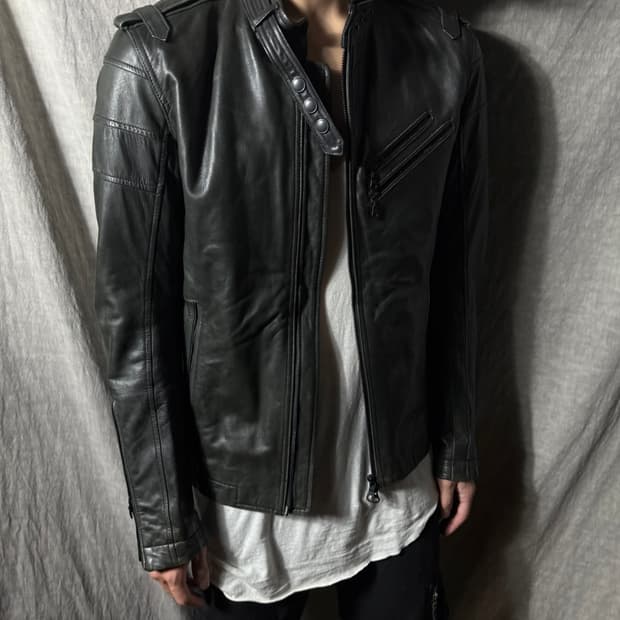 Nicole Club for Men Lambskin Biker Jacke
