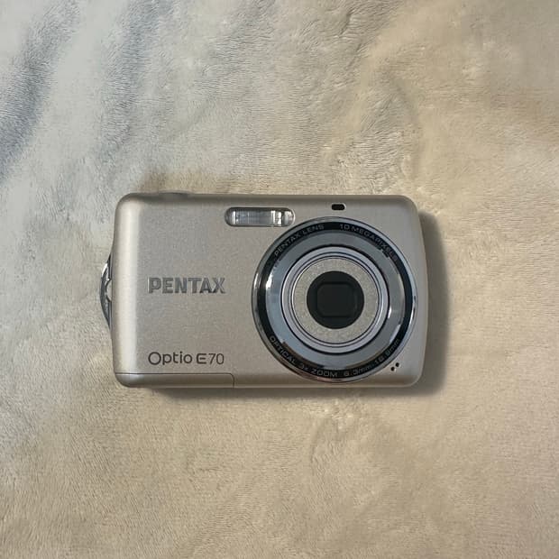 펜탁스 옵티오 e70 디카/디지털카메라