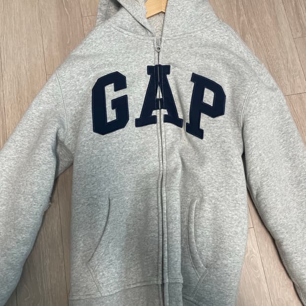 갭 키즈 양털 후드집업