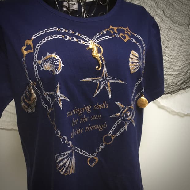 Fairy shell decorate T
