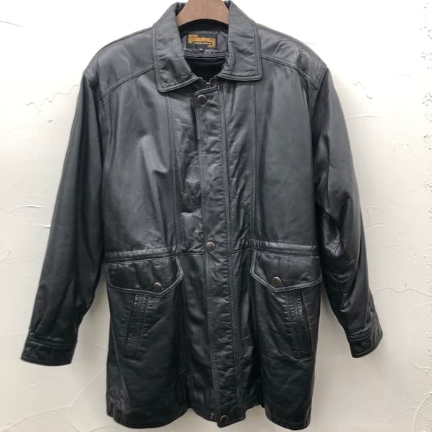 양가죽 하프 기장 자켓