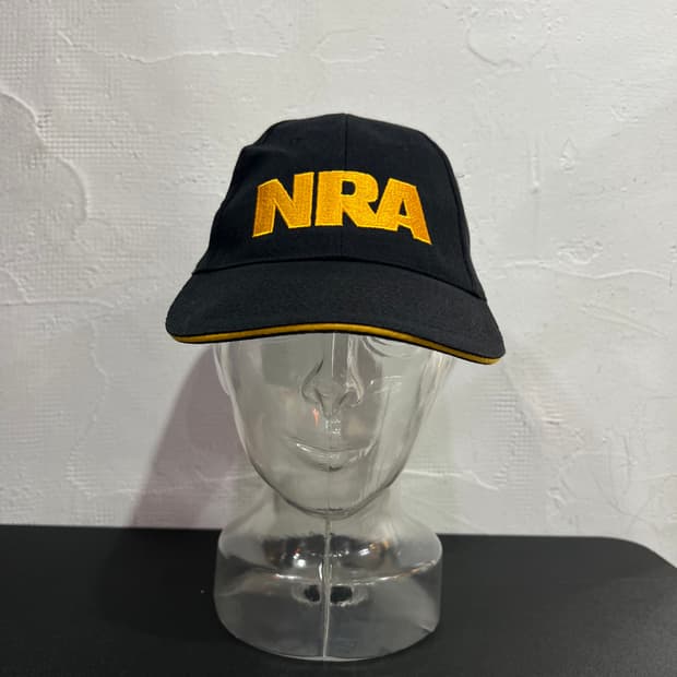 빈티지 NRA 자수 모자 y18408 5.5