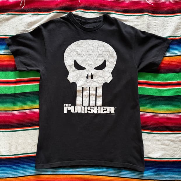 00s The Punisher marvel T shirt