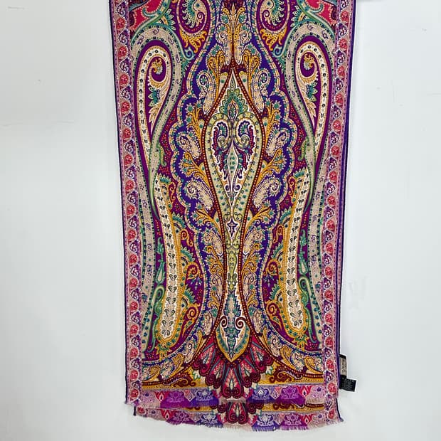 에트로 울 실크 머플러