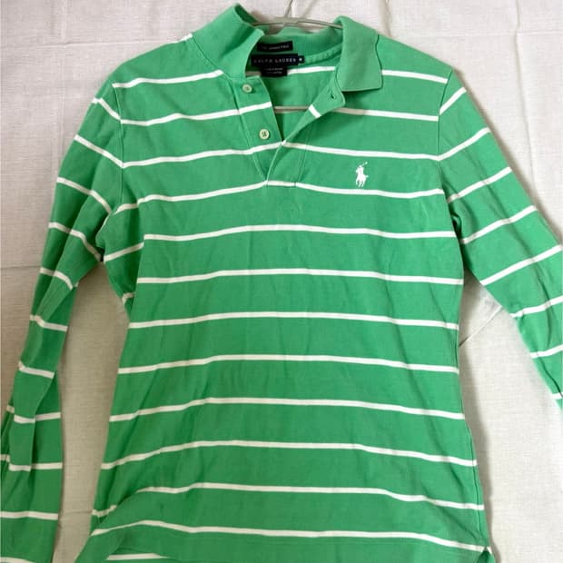 Polo 빈티지 스트라이프 카라티