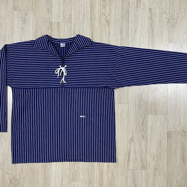100~105) Vtg 모다스 피셔맨 아노락 피싱 세일러셔츠(데드스탁)