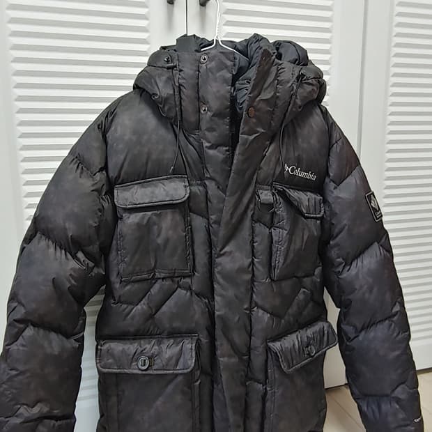 컬럼비아 카모플라쥬 헤비구스다운 M(100-105)