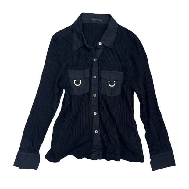 Knit pocket outer