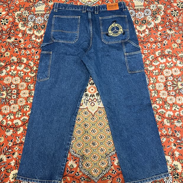 [34] 데우스 레코드 빅펠라 카펜터 데님 팬츠