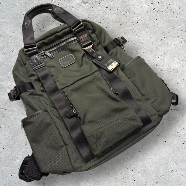 TUMI 투미 브라보 르준 올리브 카키 백팩