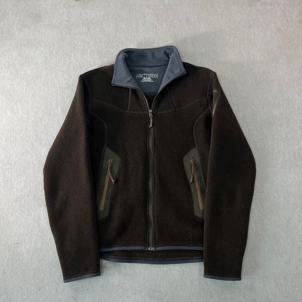 W 95 아크테릭스 폴라텍 커버트 플리스 집업