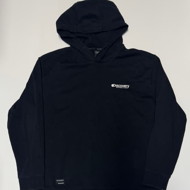 디스커버리 익스페디션 미니멀 후드티 2XL 110 블랙