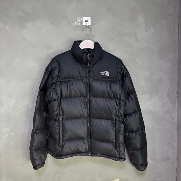 노스페이스 700 눕시 구스다운 패딩 블랙
