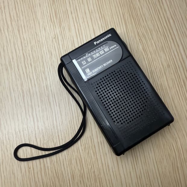레트로!) Panasonic Am Raido(R-1006)