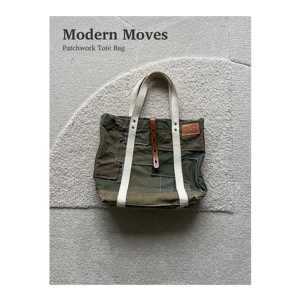 modern moves 패치워크 토트백