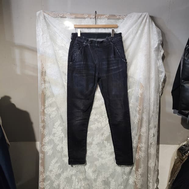 R13블랙 팬츠
