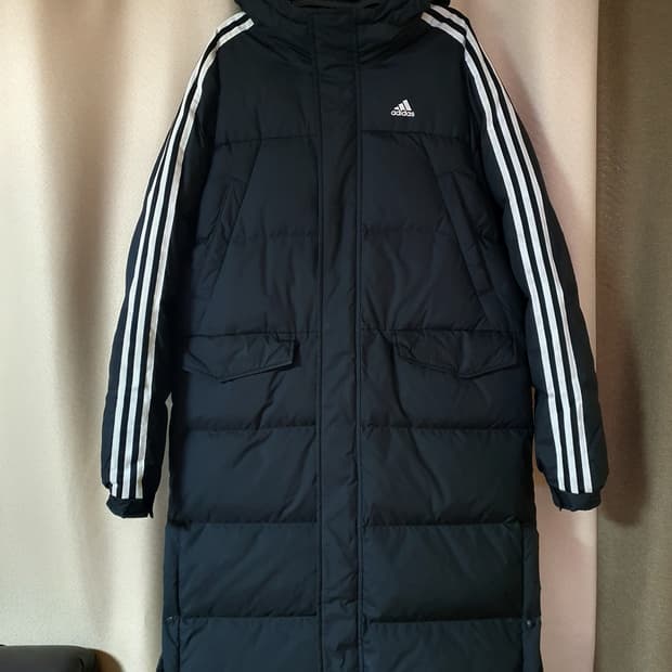 아디다스 3S 덕다운 롱패딩 105