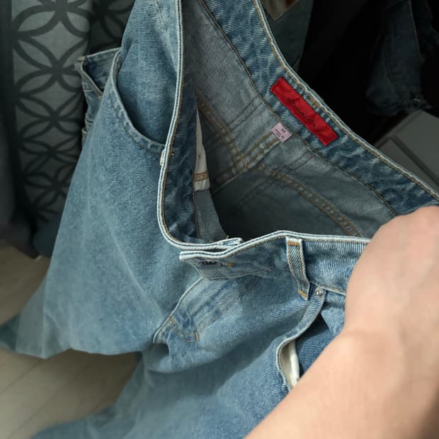 [33] 에크하우스라타 와이드 레그 데님