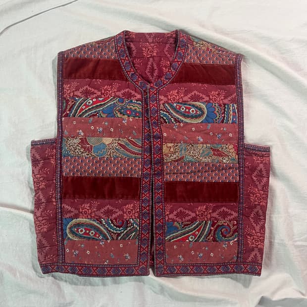 에스닉 스타일 조끼