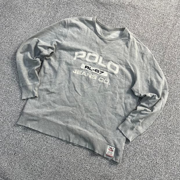 실측확인 폴로진스 맨투맨 0403M