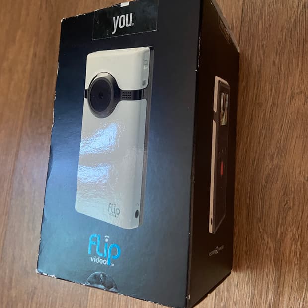 Flip Video 빈티지 귀여운 디카