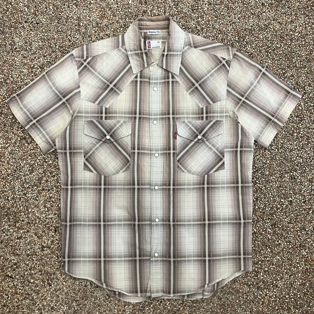 678 리바이스 웨스턴 반팔셔츠