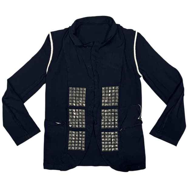 2006 꼼데가르송 스터드 폭탄 리버시블 블레이저 자켓