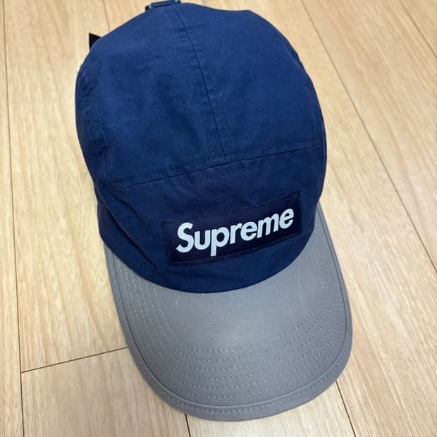 슈프림 왁스드 코튼 캠프캡