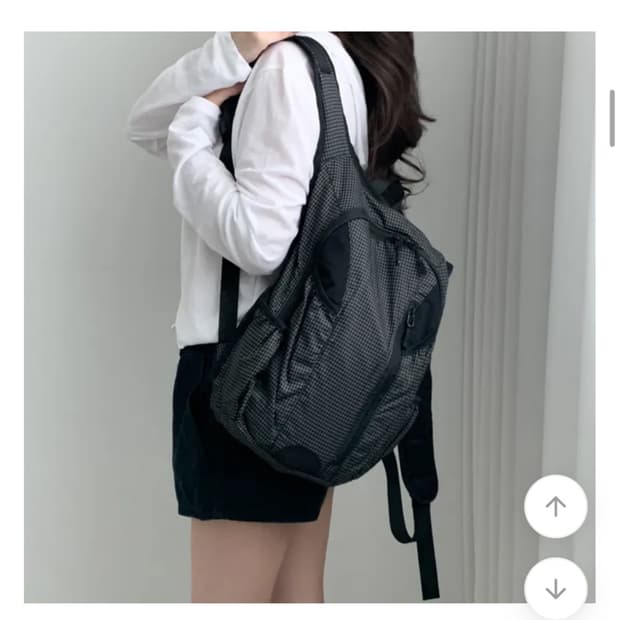 나일론 백팩
