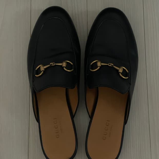 Gucci 구찌 프린스타운 블로퍼 뮬 36,5