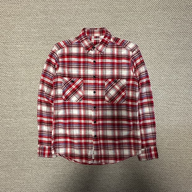 URBAN RESEARCH heavy check shirt