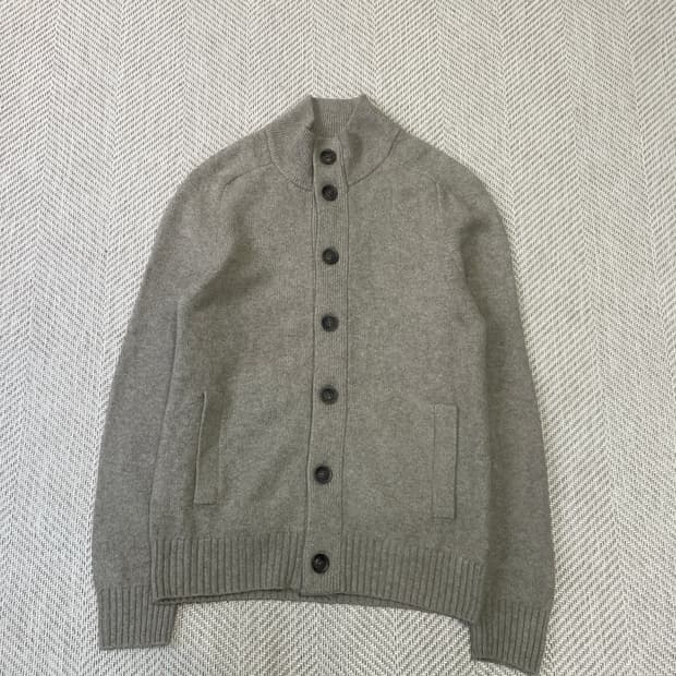 바나나리퍼블릭 베이지 가디건 