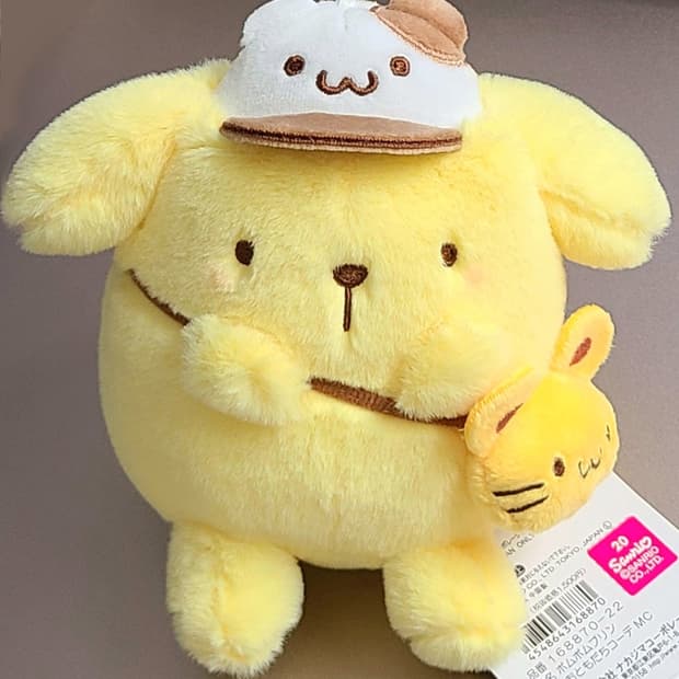 산리오 폼폼푸린 단짝코디 마스코트 판매합니다.