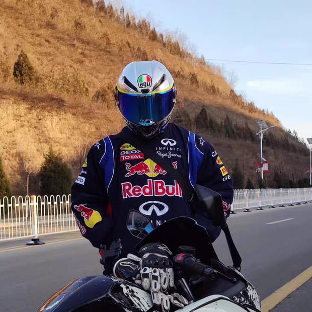 레드불 레이싱 자켓 빈티지 레드불 자켓 바이크 자켓재킷