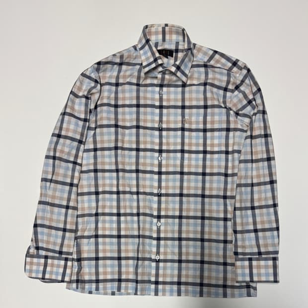 닥스 daks 시그니처 긴팔 체크셔츠 M