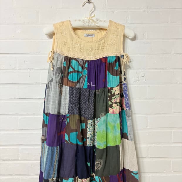 jpn vintage patchwork dress