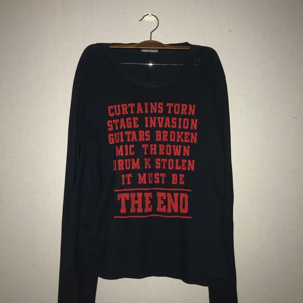 Dior homme 05aw the end t