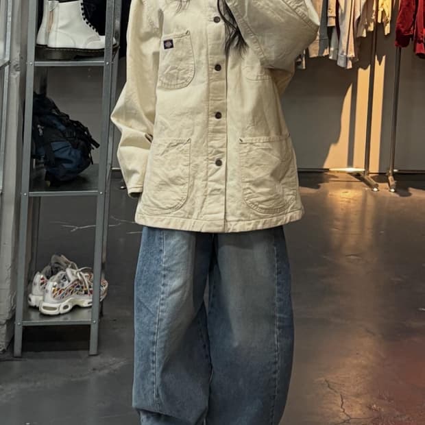 디키즈 덕캔버스 초어 워크 자켓 A3195