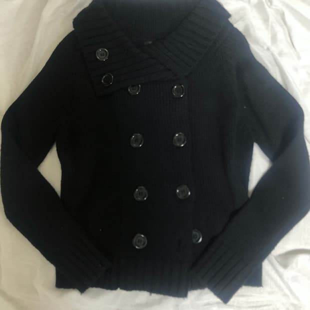 빈티지 단추 가디건