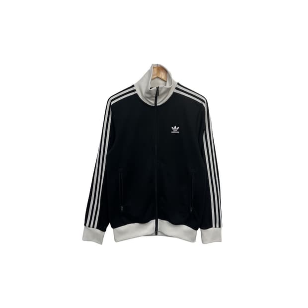 아디다스 베켄바우어 검흰 트랙탑 져지