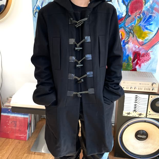 [50] 휴고보스 레더 토글 코트