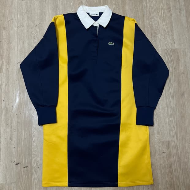 라코스테 여성 로고 카라 원피스 S/90 