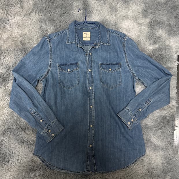 gap 갭 데님셔츠 L사이즈