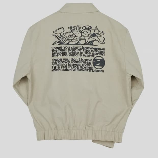 애드오프 자켓 POETRY RIPSTOP JACKET 베이지