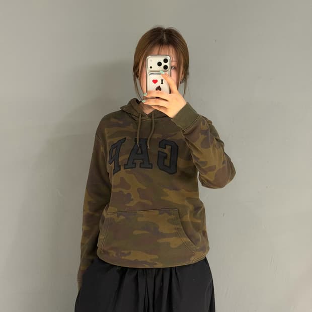 Gap camo pattern hoodie