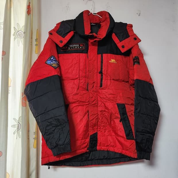 트래스패스 남성 오리털 패딩 95