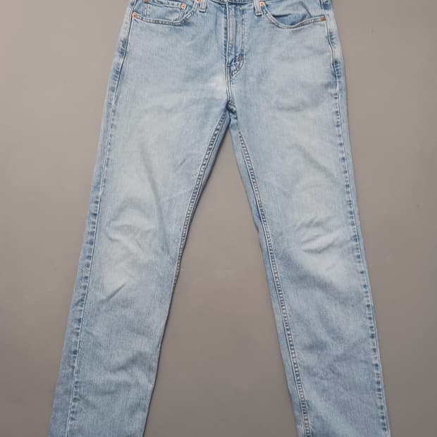 [32] 리바이스 514 연청워싱 슬림 스트레이트진 청바지